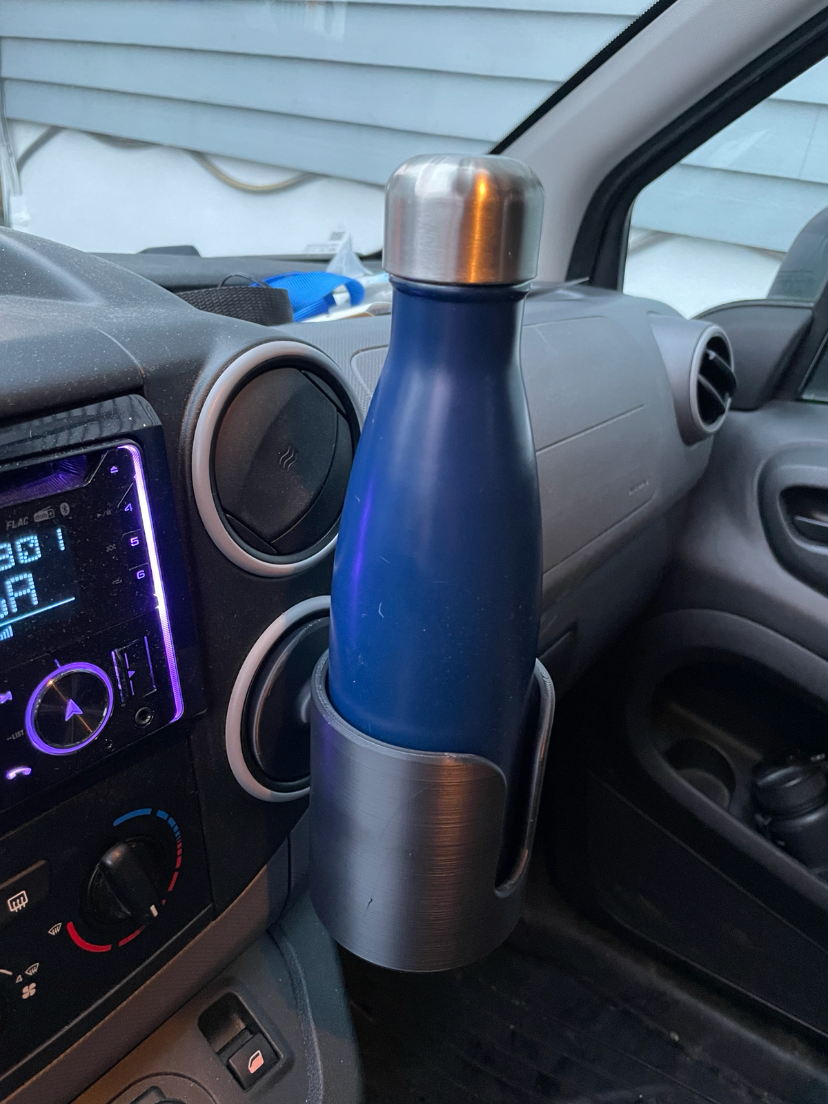 Berlingo kopp holder med vannflaske