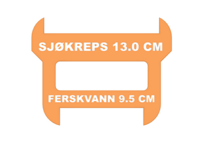 Krepsemål 9 cm